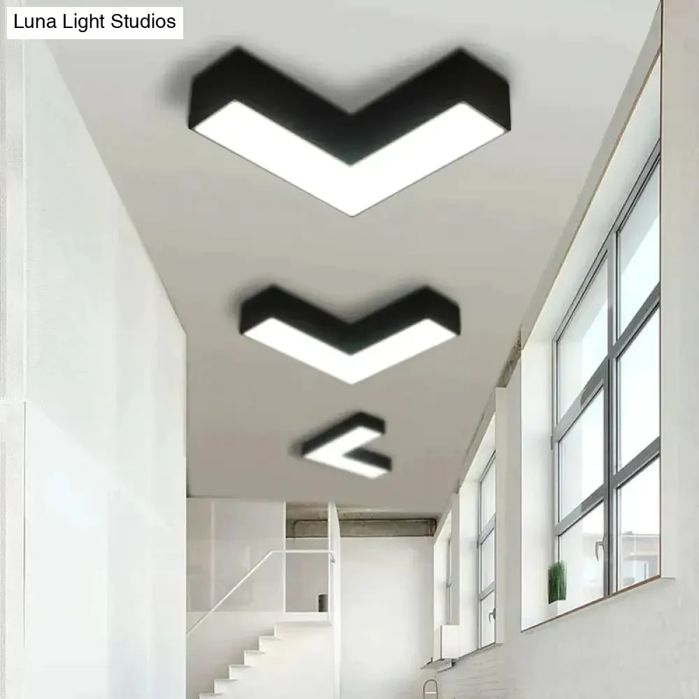 Modern Simple LED Living Room Restaurant Ceiling Lamp