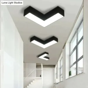 Modern Simple LED Living Room Restaurant Ceiling Lamp