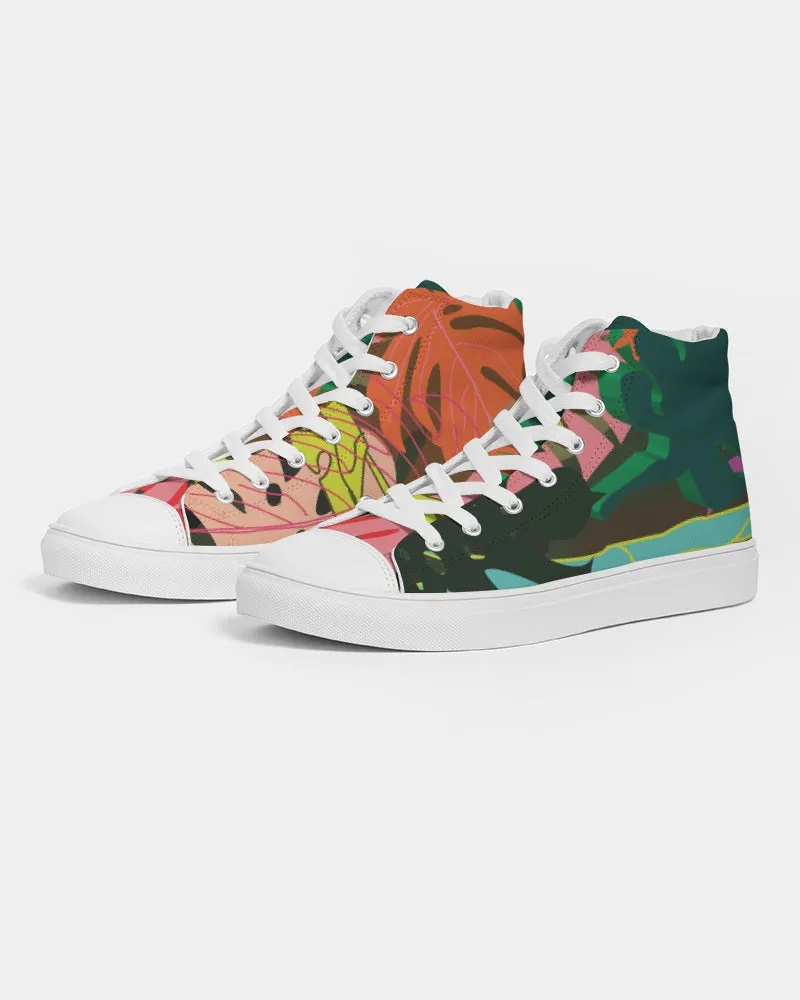 MONSTERA Men's Hightop Canvas Shoe