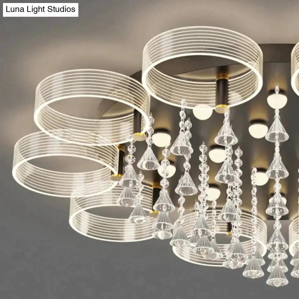 New Modern Simple Bedroom Lamp Ceiling Lamp