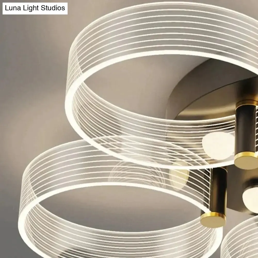 New Modern Simple Bedroom Lamp Ceiling Lamp