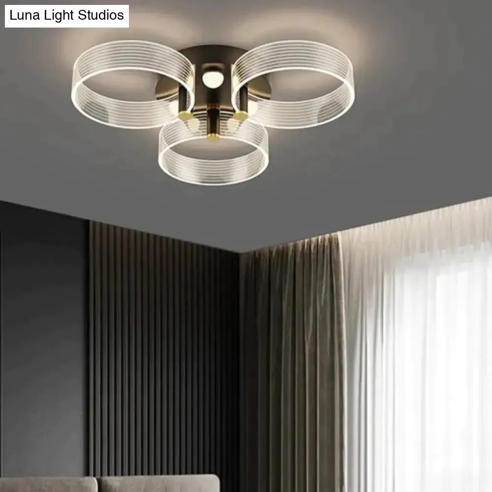 New Modern Simple Bedroom Lamp Ceiling Lamp