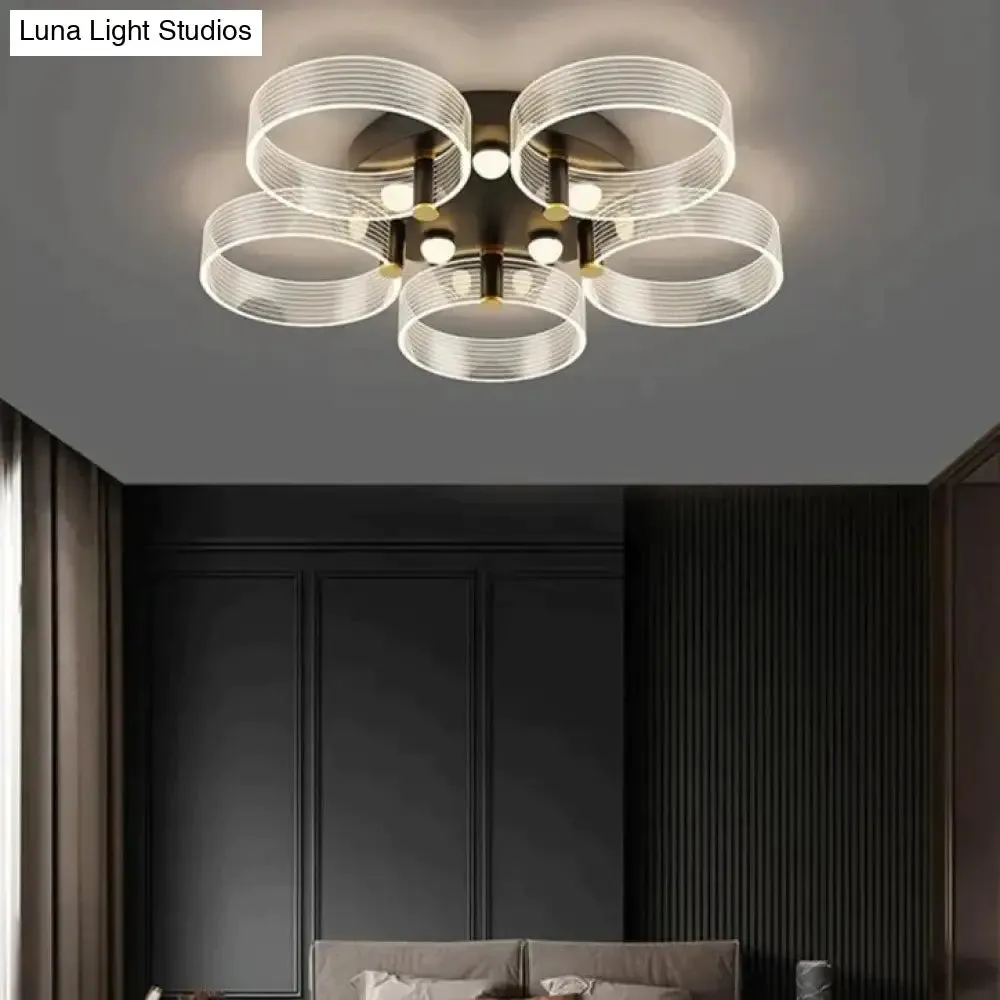 New Modern Simple Bedroom Lamp Ceiling Lamp
