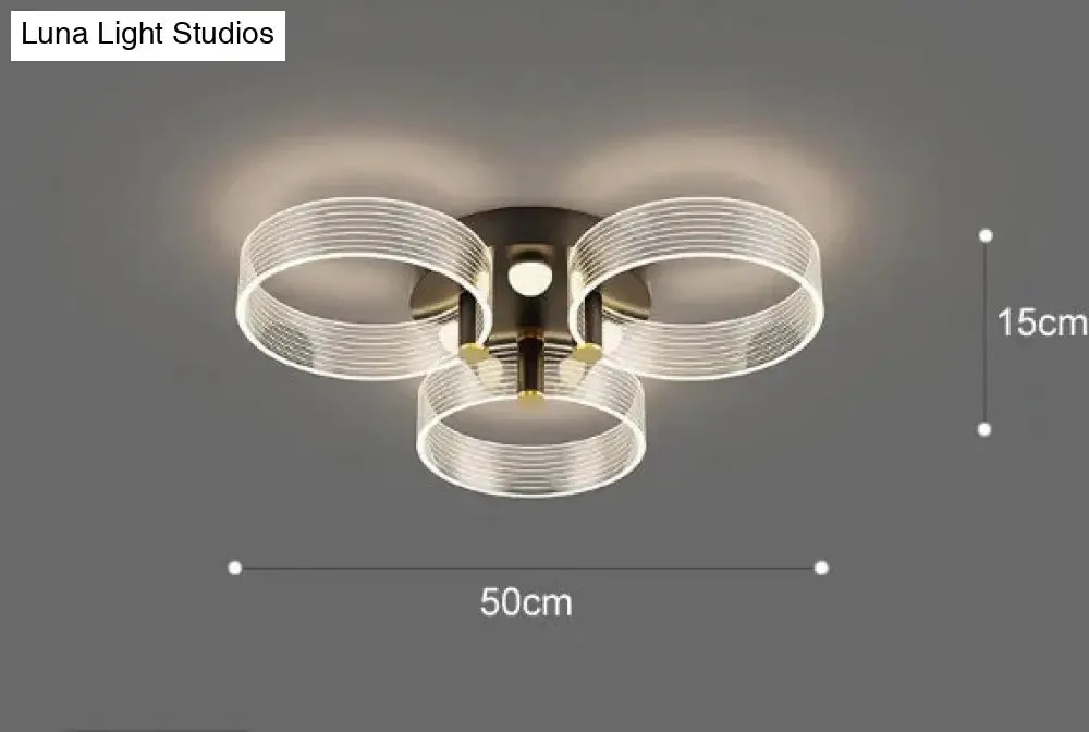 New Modern Simple Bedroom Lamp Ceiling Lamp