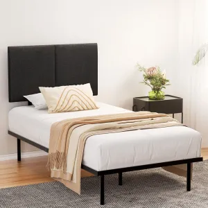Norwood King Single Modern Bed Frame Black