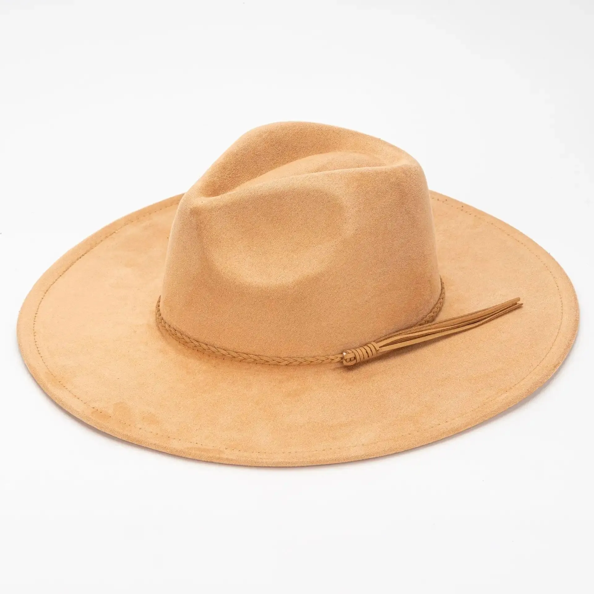Peach Gentlemen Felt Cowboy Hat
