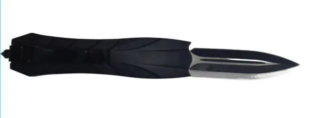 Push Button Knife - Black