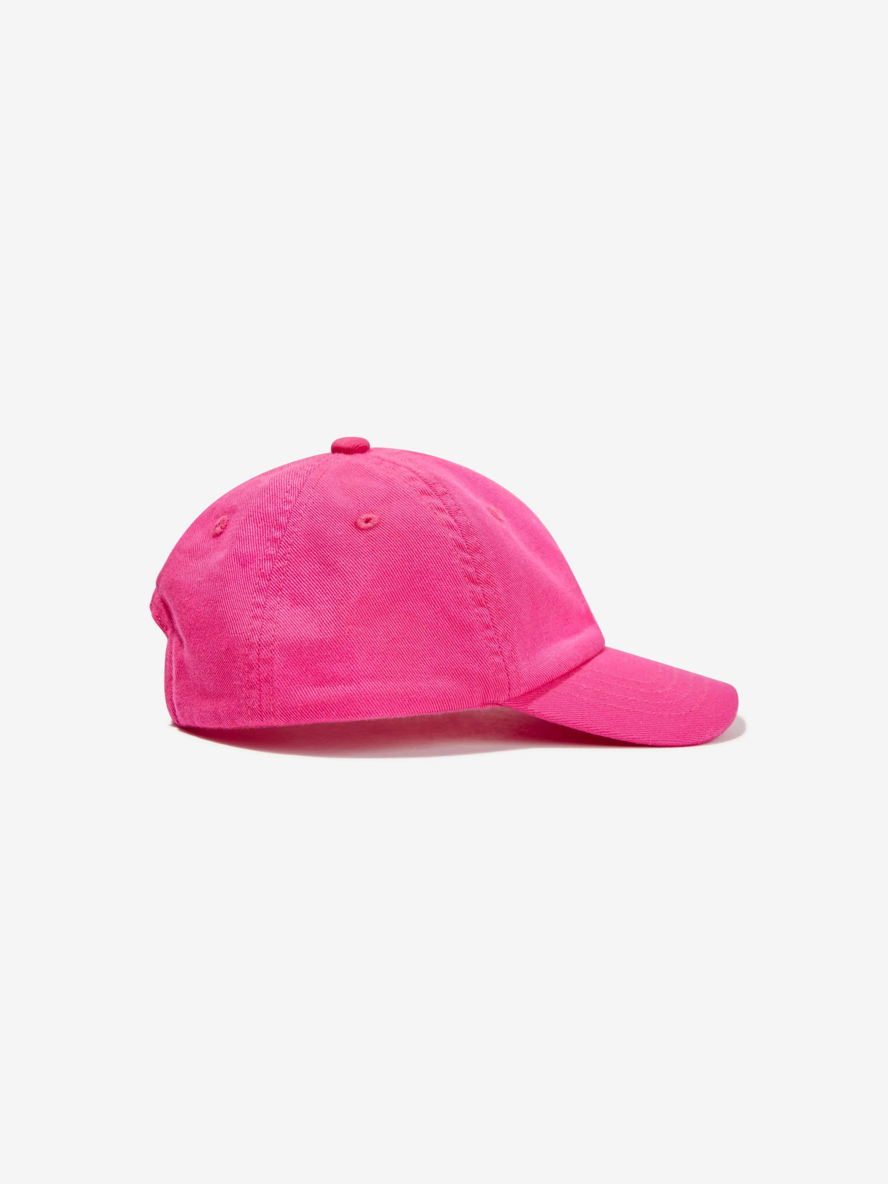 Ralph Lauren Baby Girls Logo Cap in Pink
