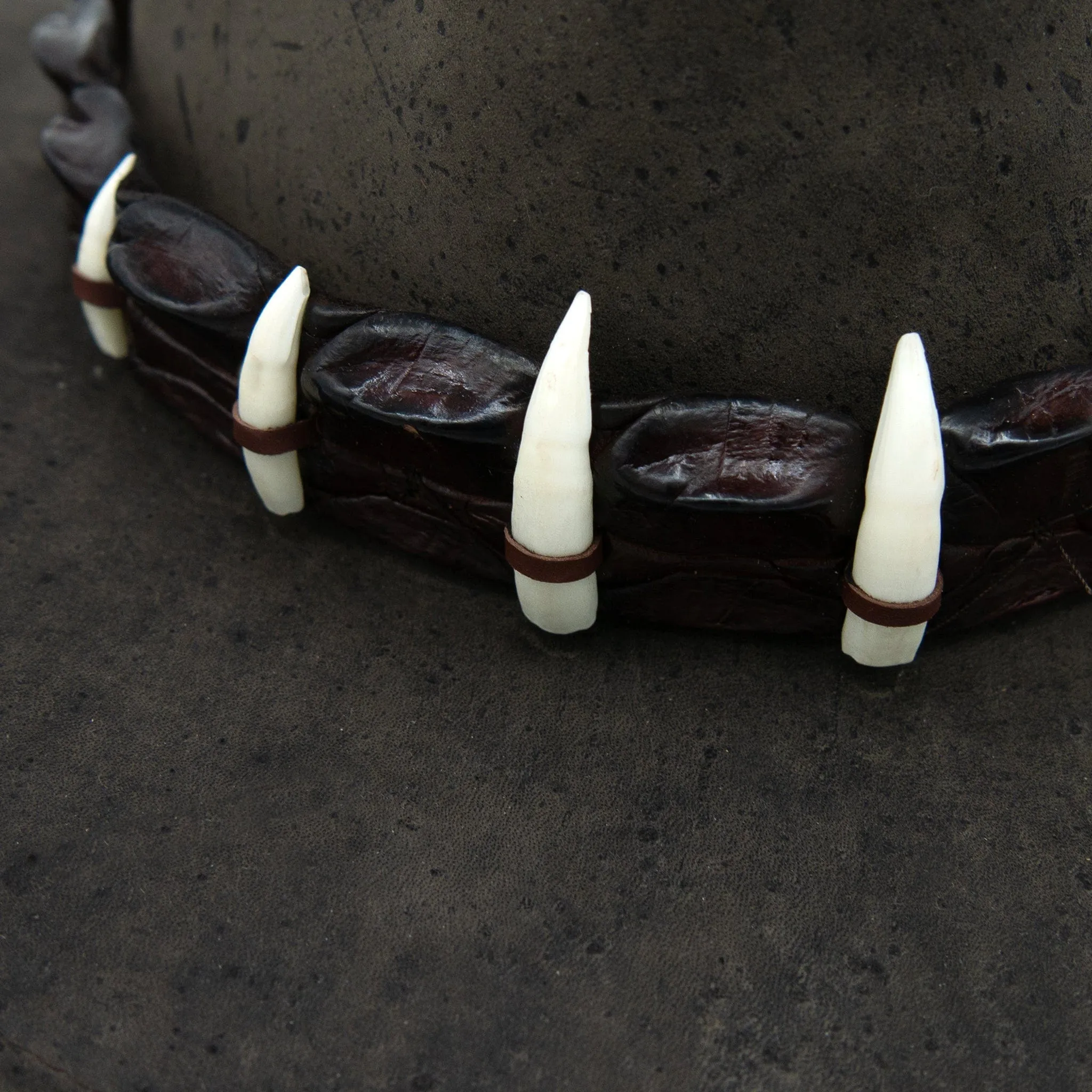 Roo Dundee Leather Hat