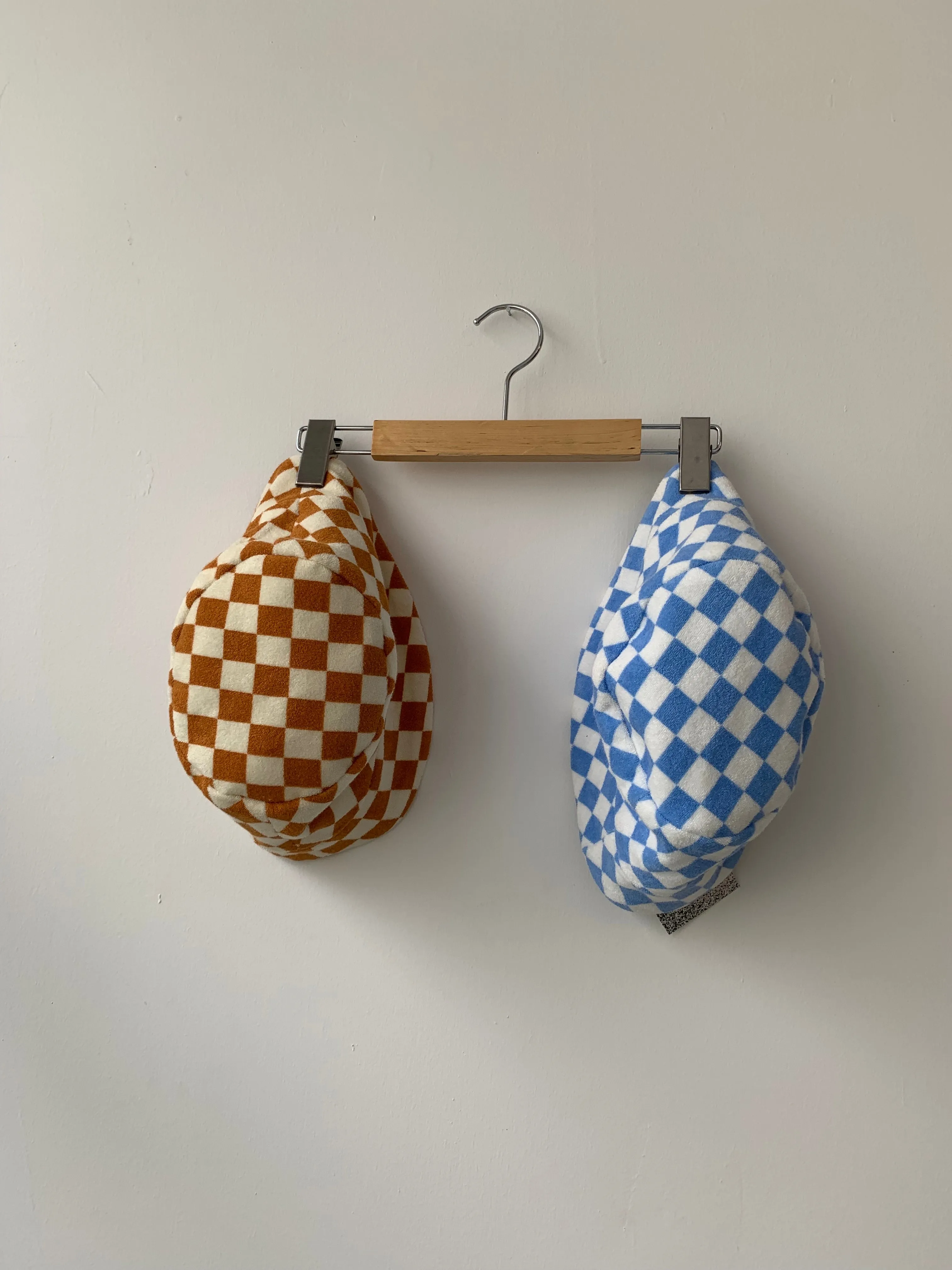 SAMPLE CHASSE ET PÊCHE checkered bucket hat-XS/S