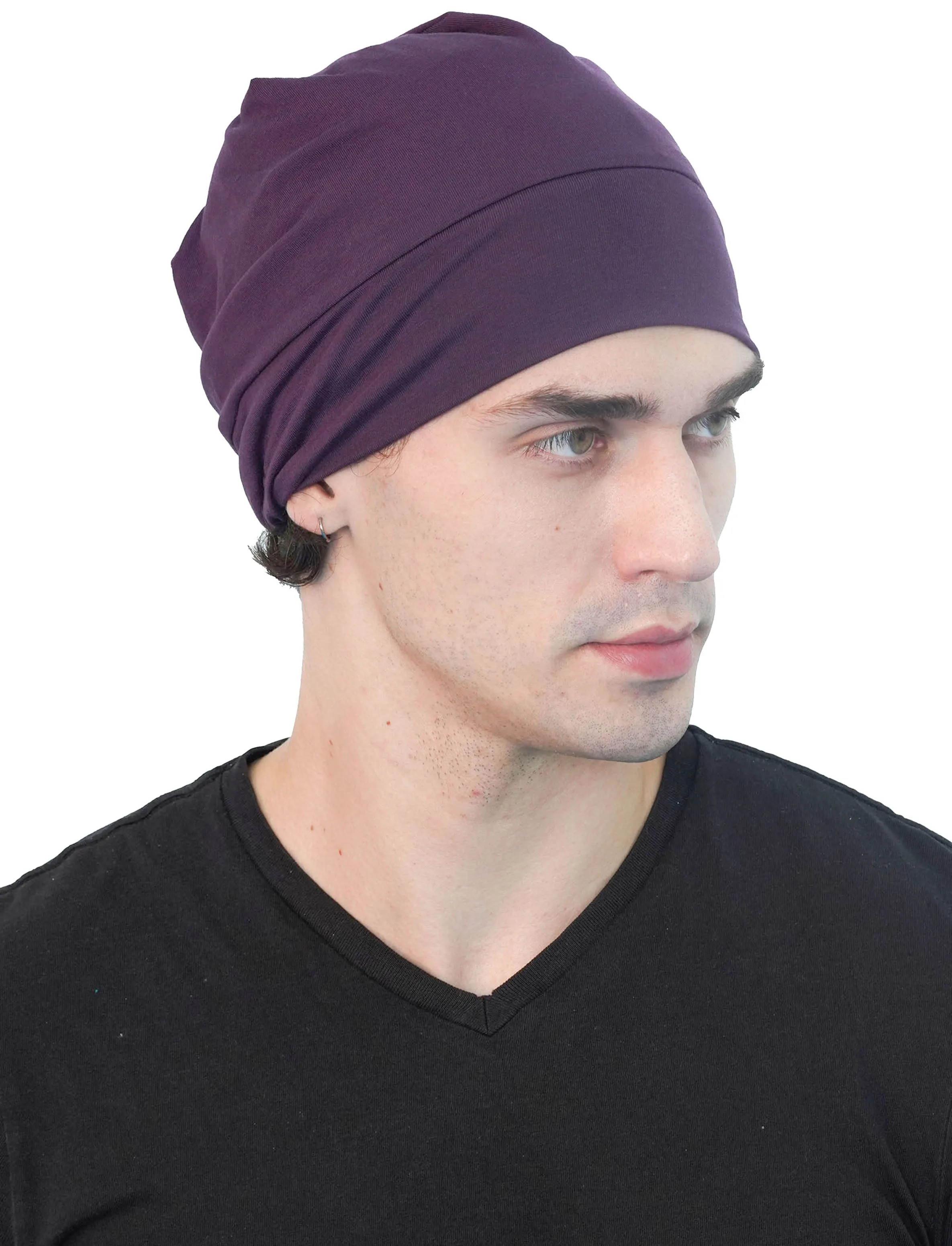 Satin Inlined Bamboo Sleep Cap