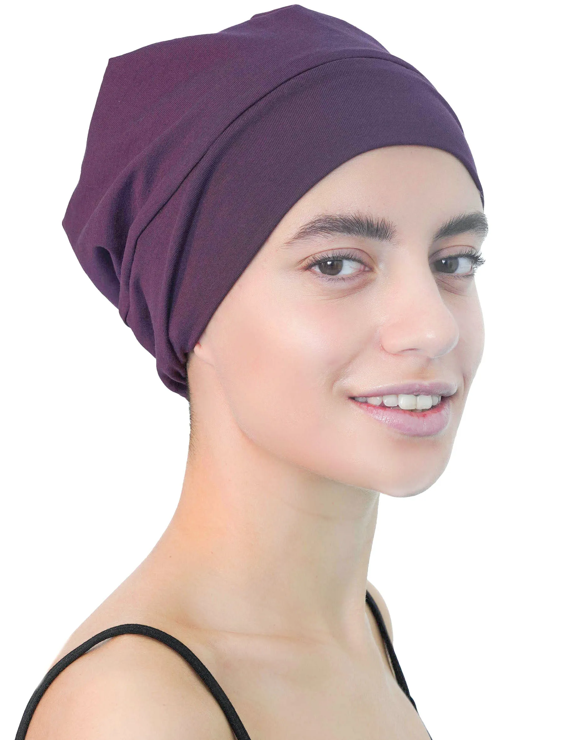 Satin Inlined Bamboo Sleep Cap