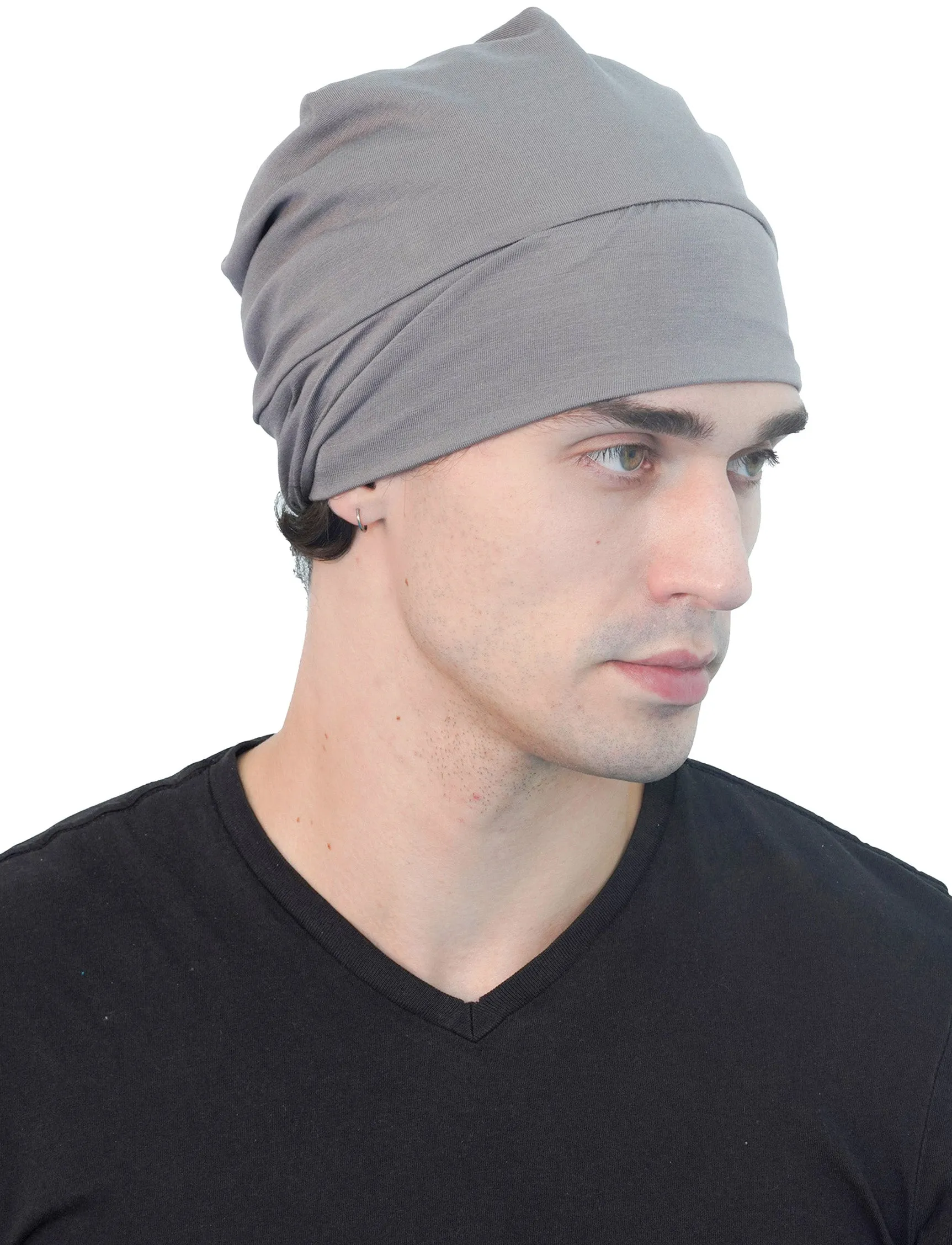 Satin Inlined Bamboo Sleep Cap
