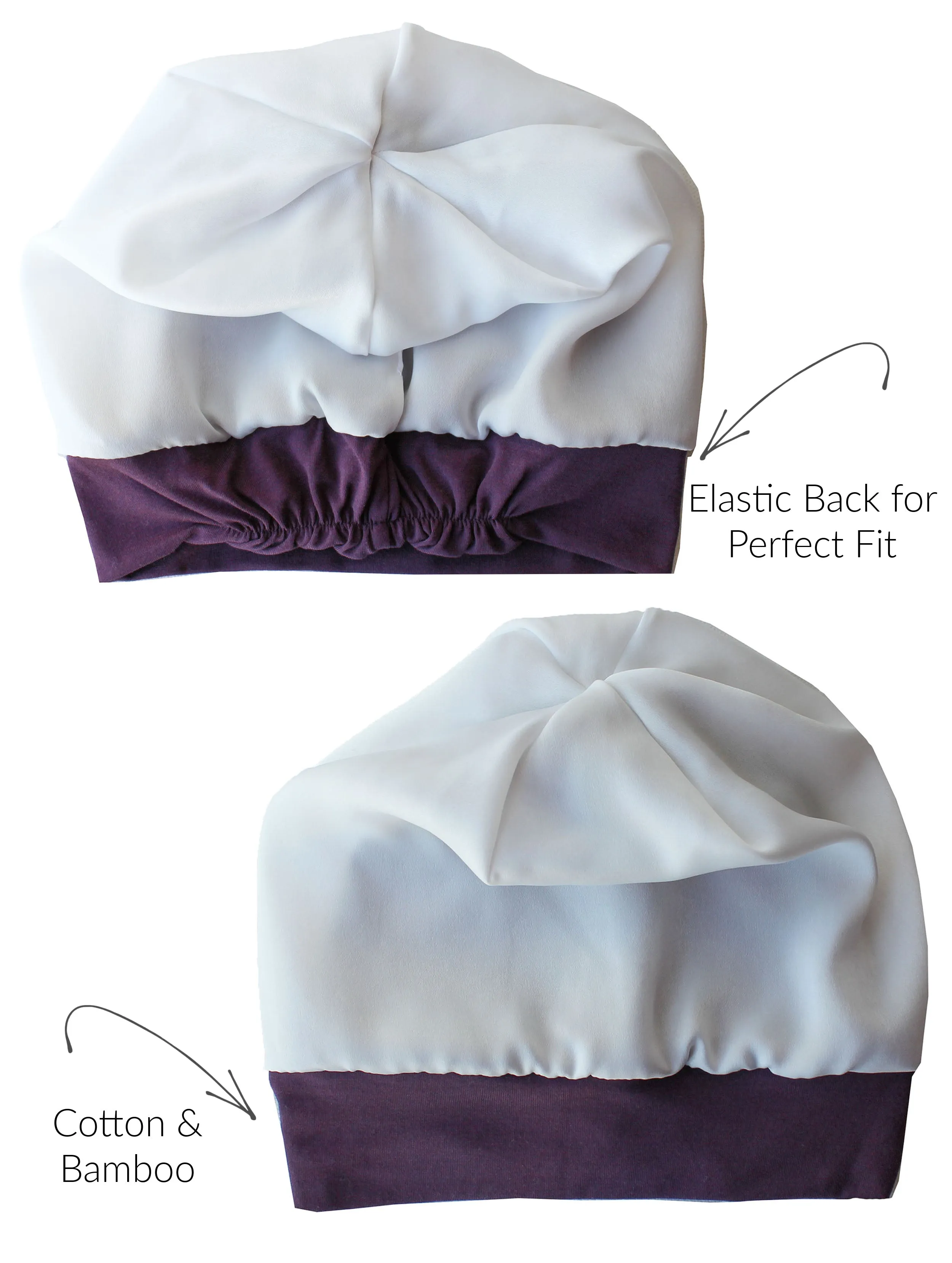 Satin Inlined Bamboo Sleep Cap