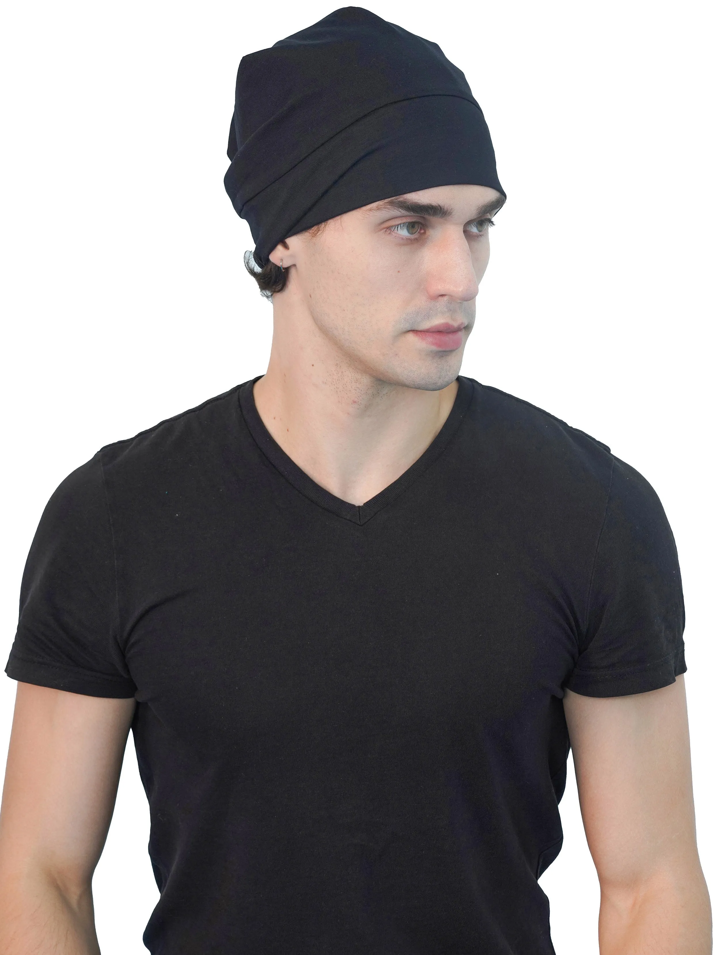 Satin Inlined Bamboo Sleep Cap