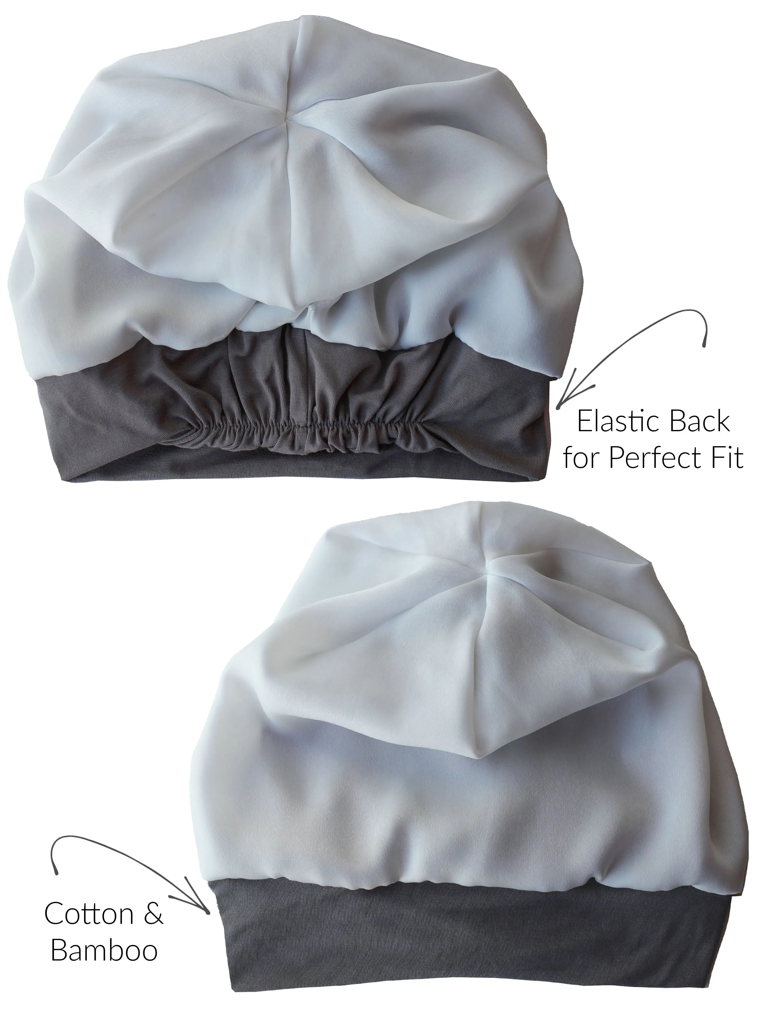 Satin Inlined Bamboo Sleep Cap