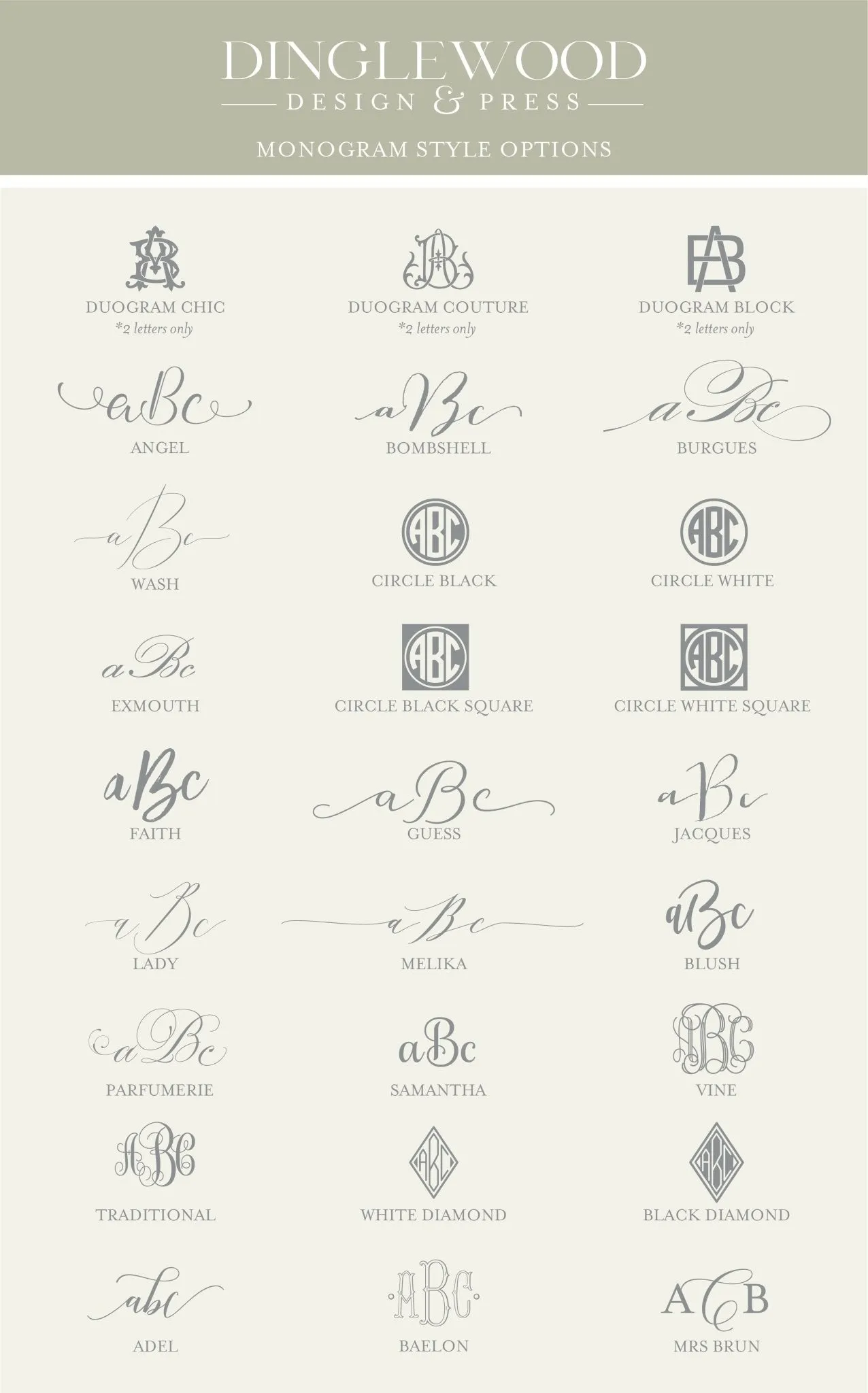 The Brittany - Letterpress Save the Dates