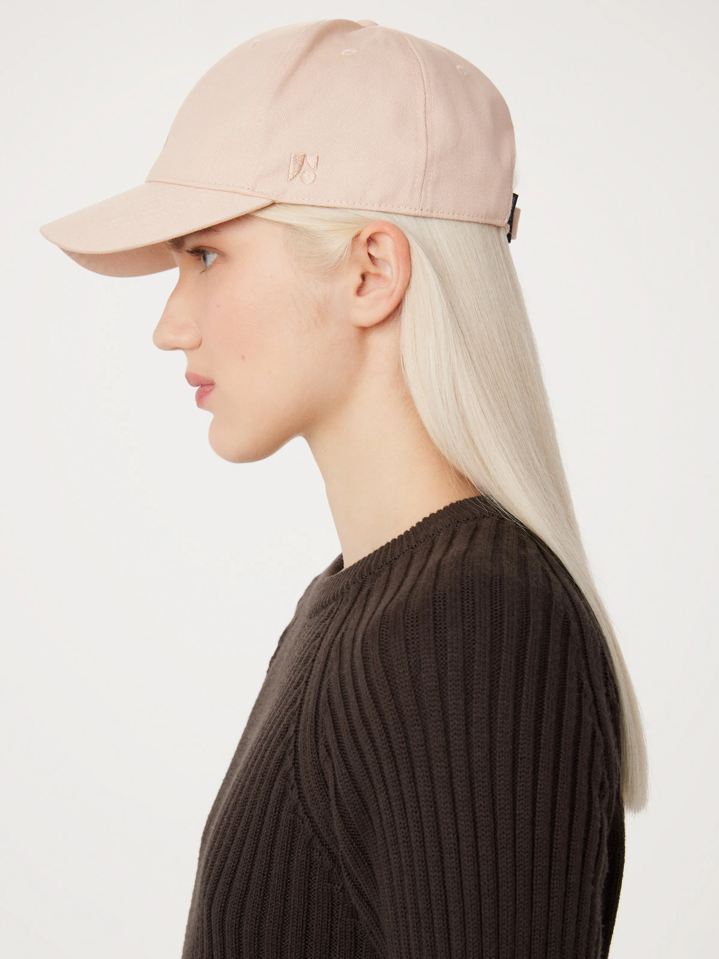 The Garment Dyed Dad Cap in Light Pink