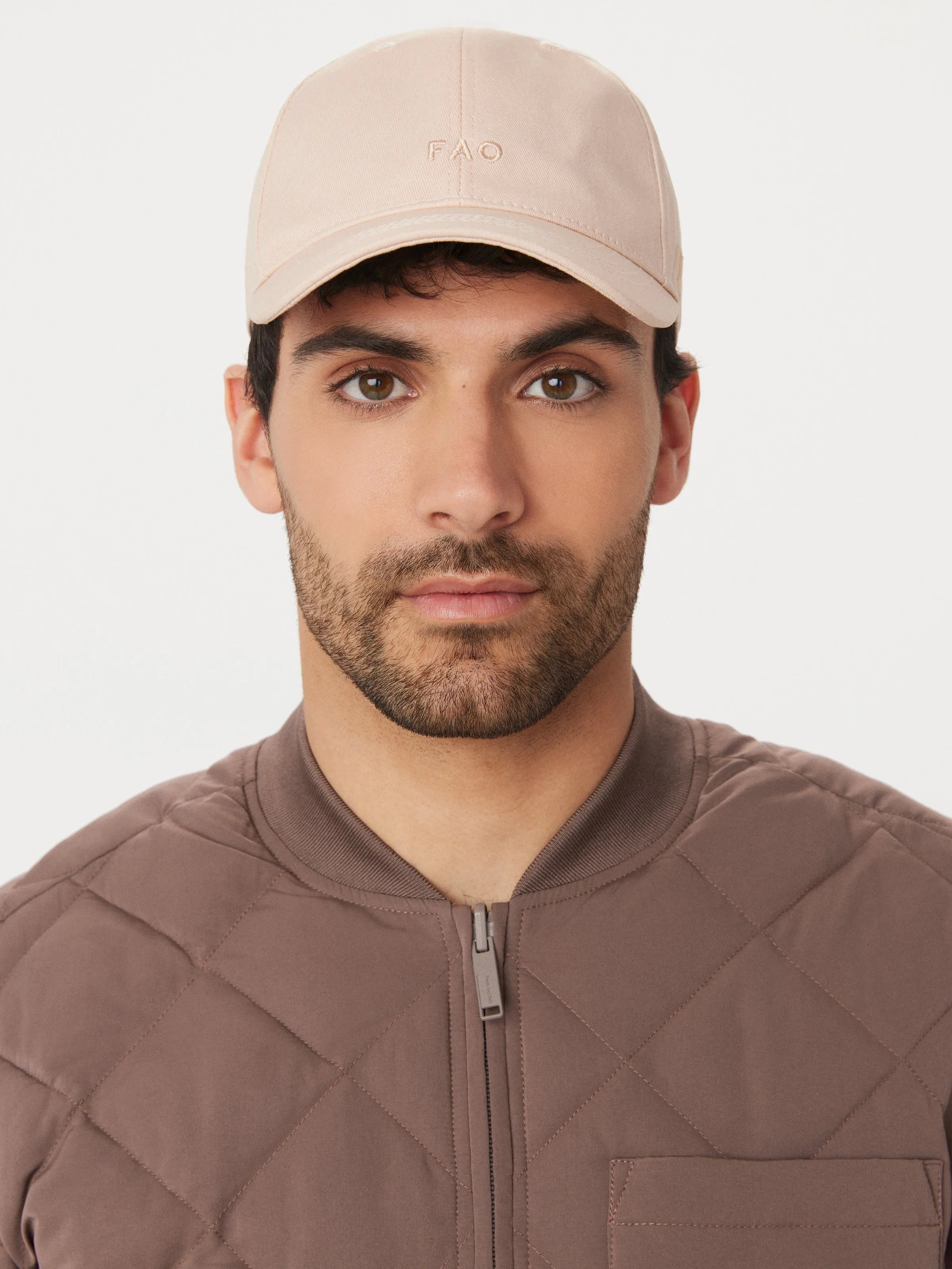 The Garment Dyed Dad Cap in Light Pink