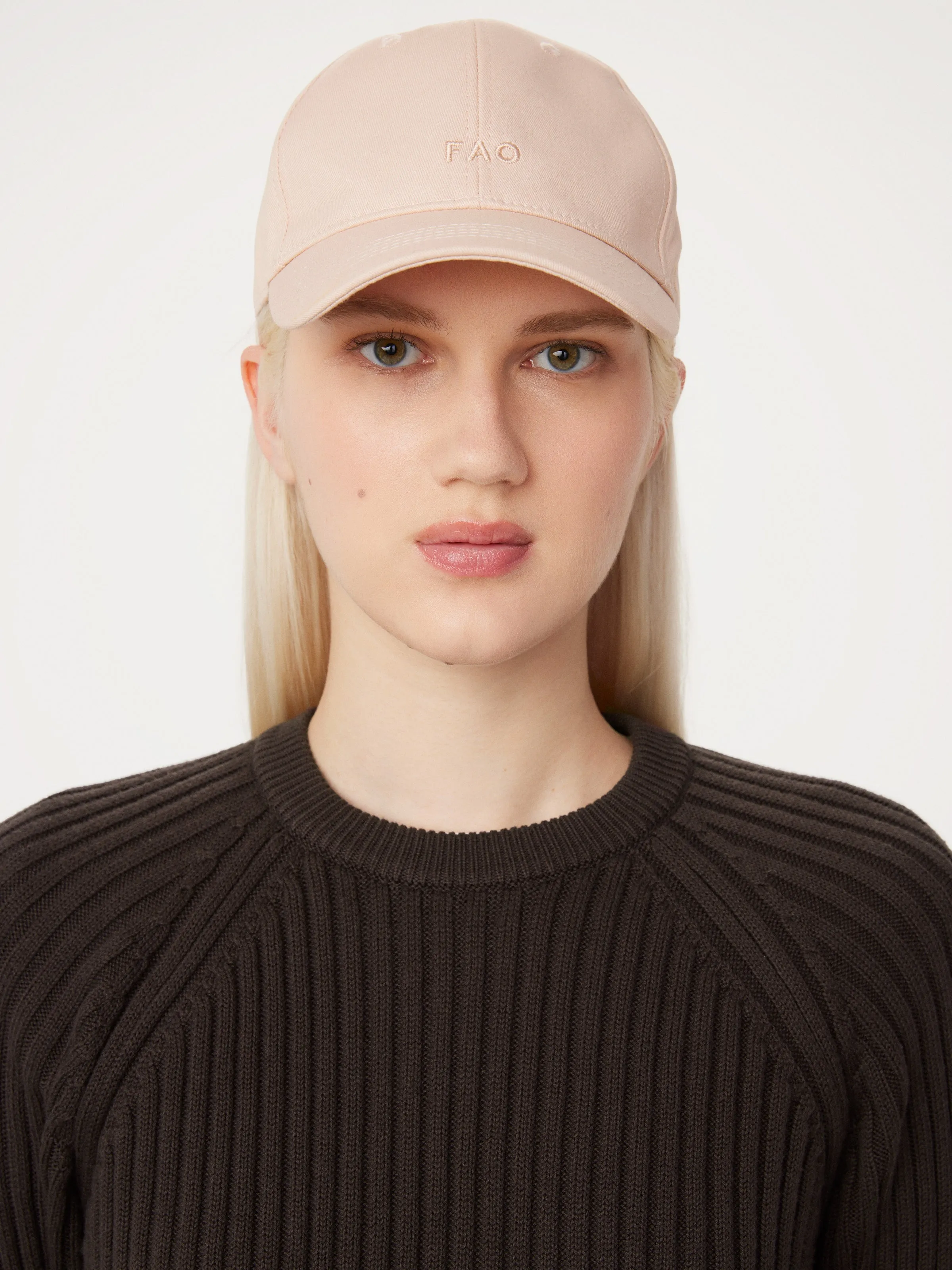 The Garment Dyed Dad Cap in Light Pink