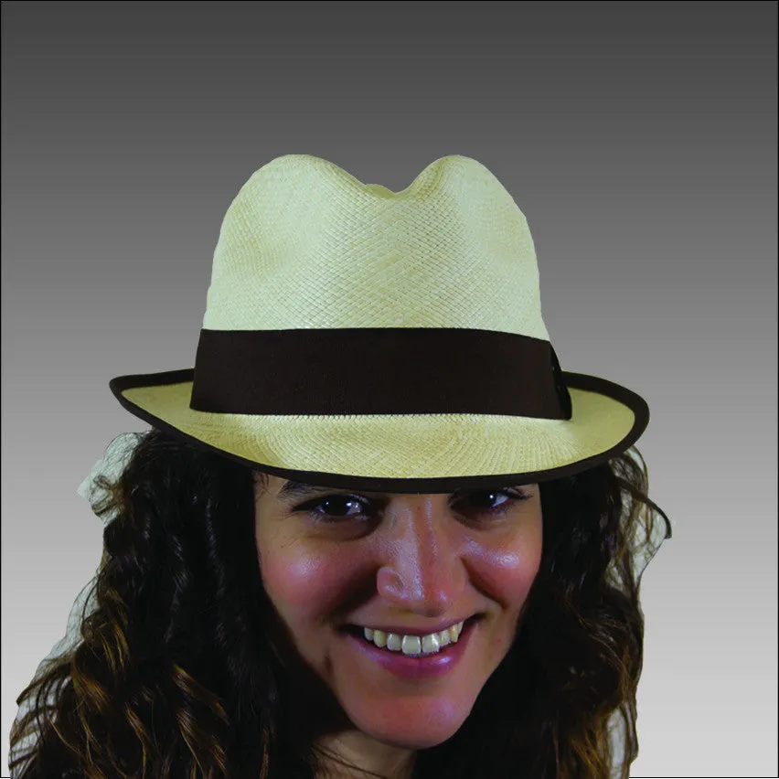 Tumia Trilby Panama Hat - Natural