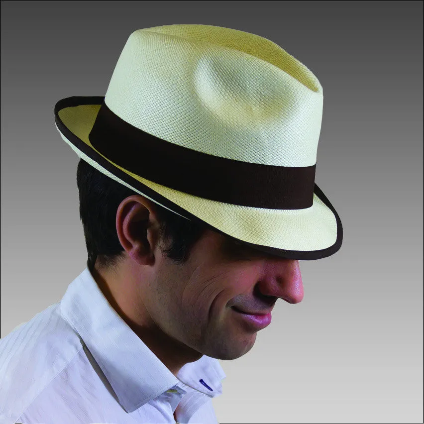 Tumia Trilby Panama Hat - Natural