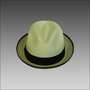 Tumia Trilby Panama Hat - White
