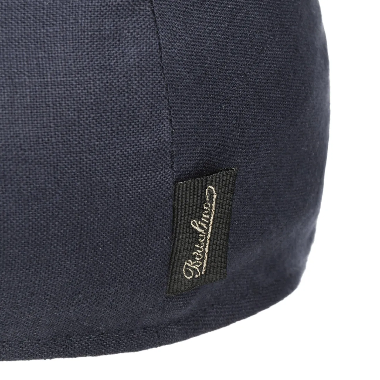Uni Linen Flat Cap by Borsalino