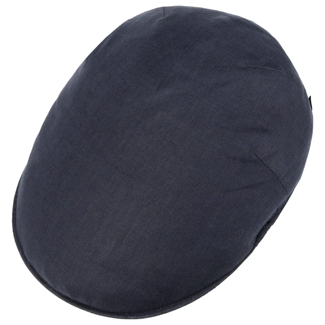 Uni Linen Flat Cap by Borsalino