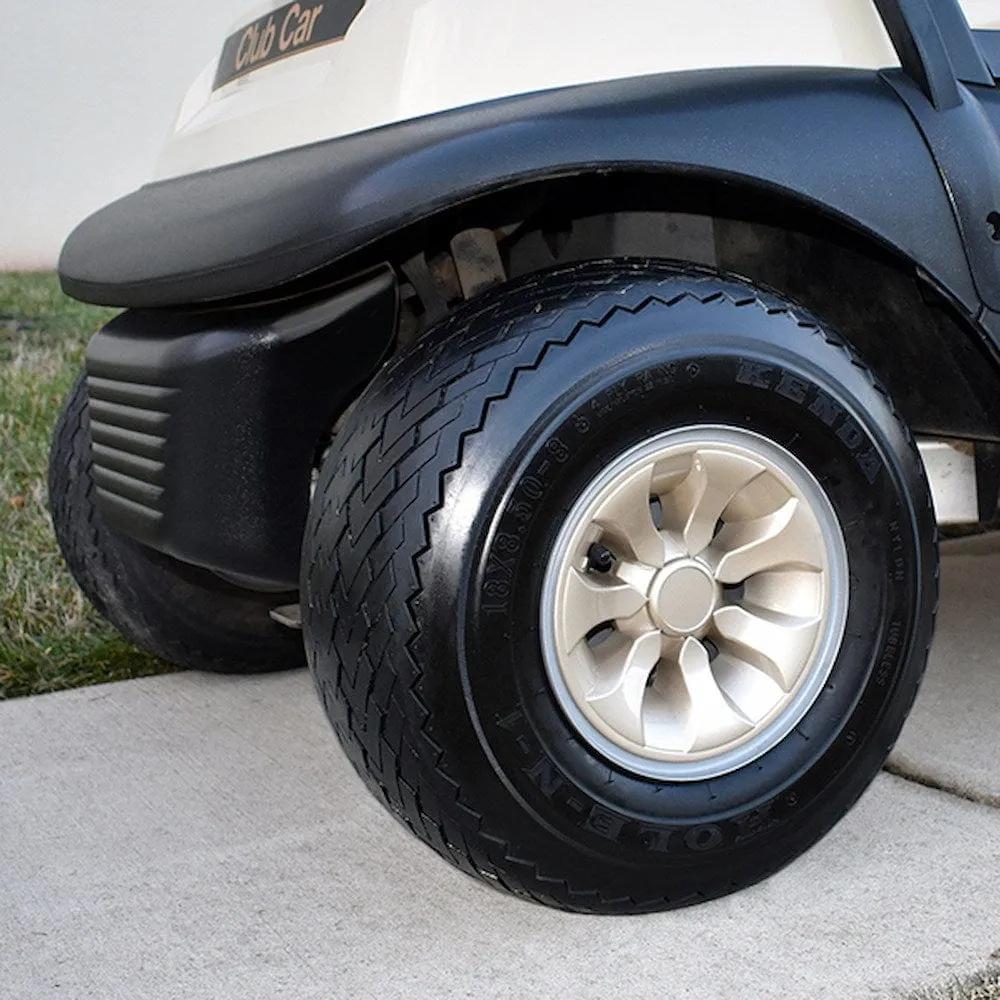 Universal 8" Golf Cart Hub Cap- Driver (Sand) | RHOX