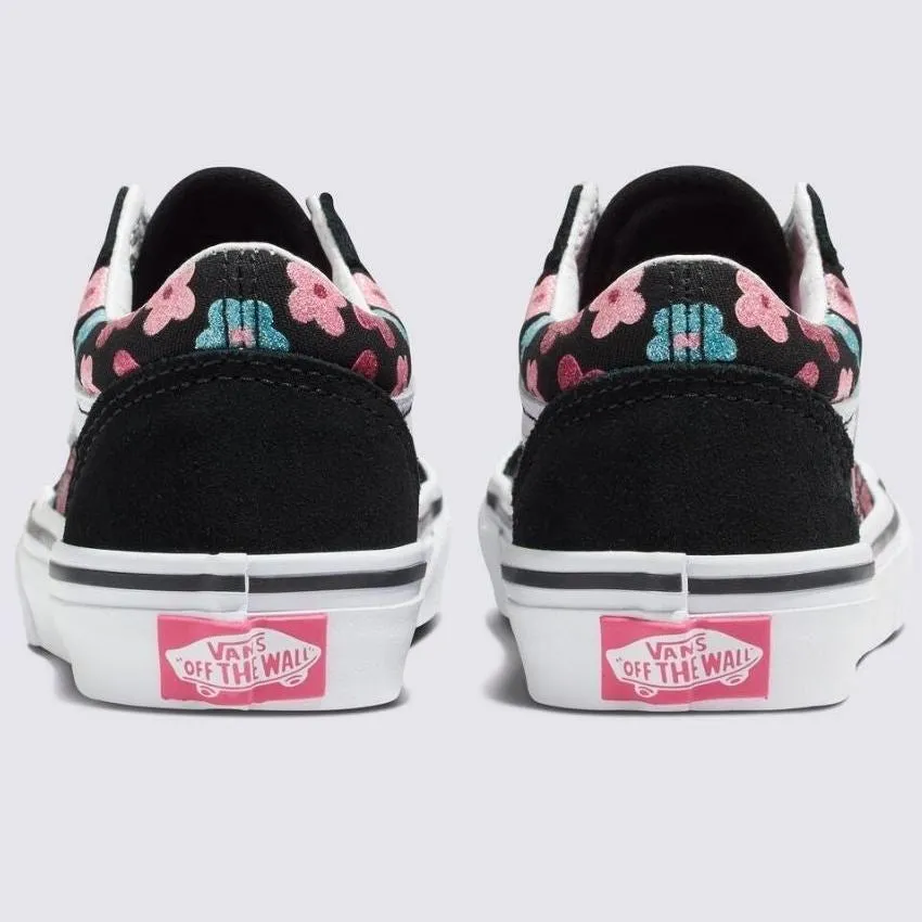 Vans Old Skool Flower Kids Shoe