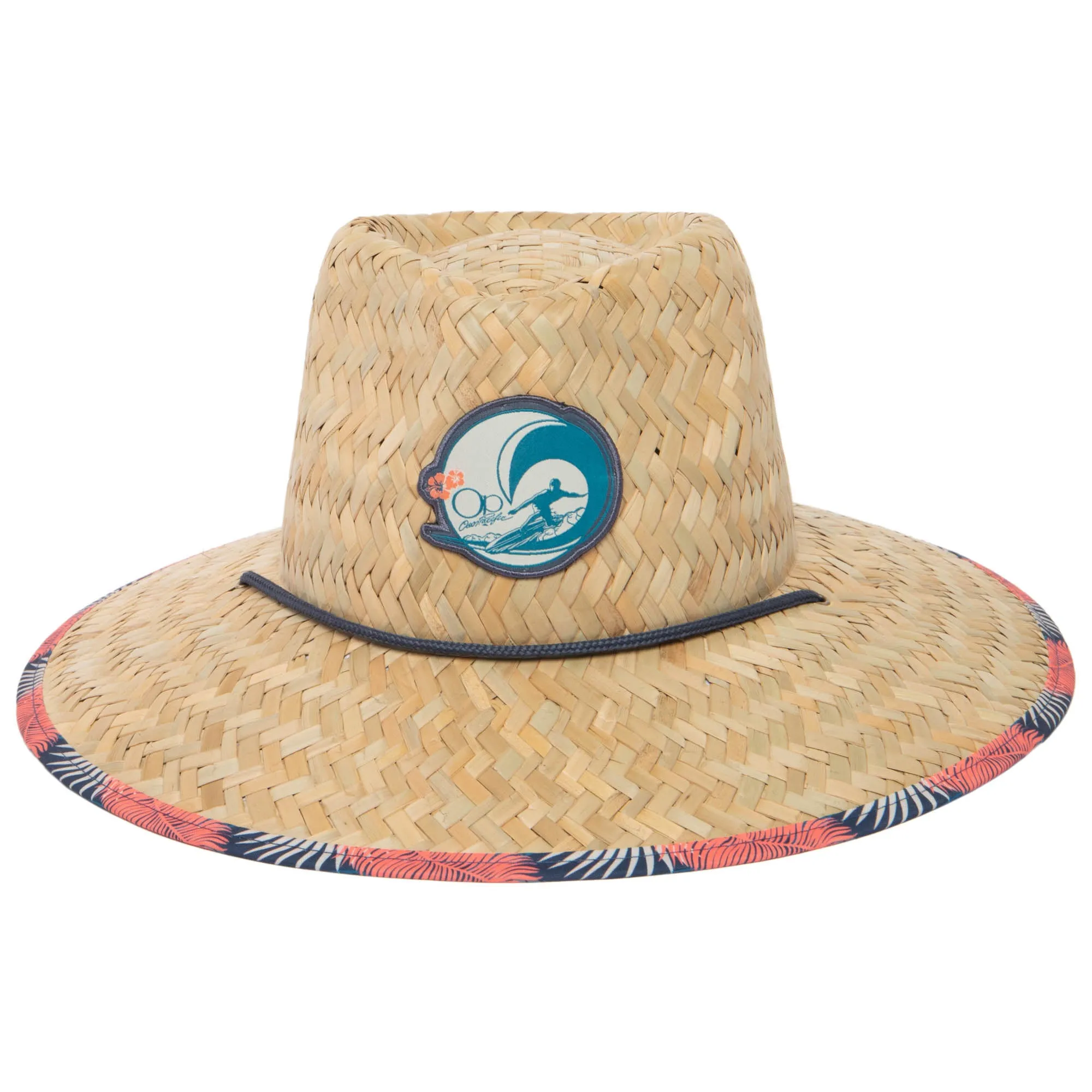 Wedge - Lifeguard Hat with Palm Leaf Print by Ocean Pacific