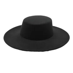 Women's Fedora Hat Winter Wool Derby Wedding Jazz Hats