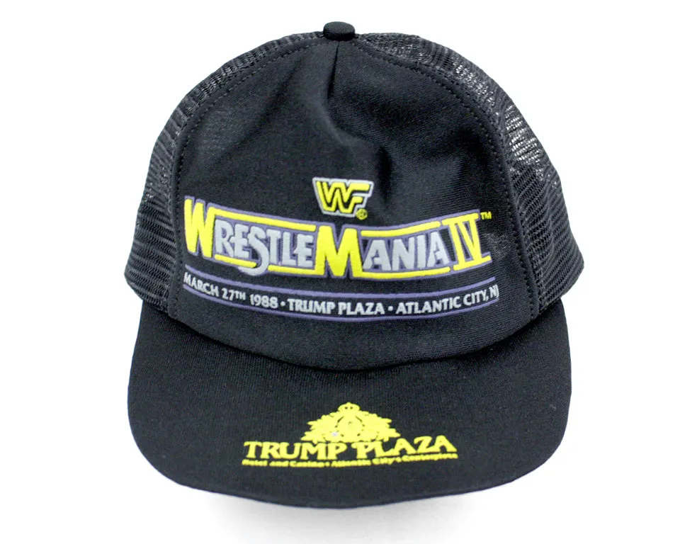 WWF WRESTLEMANIA 4 HAT