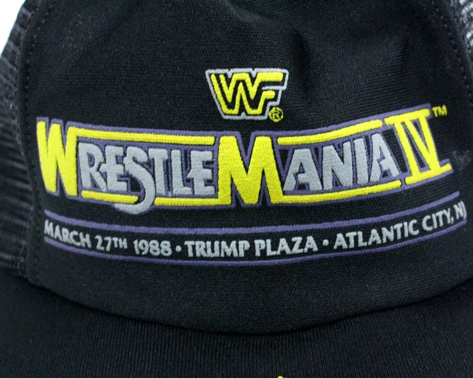 WWF WRESTLEMANIA 4 HAT